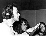 Capitaine Nô en studio pour le 45 tours "Les syndicats / Le manger"