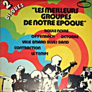 Pochette de l'album du Capitaine Nô, Les meilleurs groupes de notre époque.