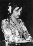 Andre Proulx lors de  l'enregistrement de l'album Difficile du Capitaine N&ocirc; au studio RCA en 1976
